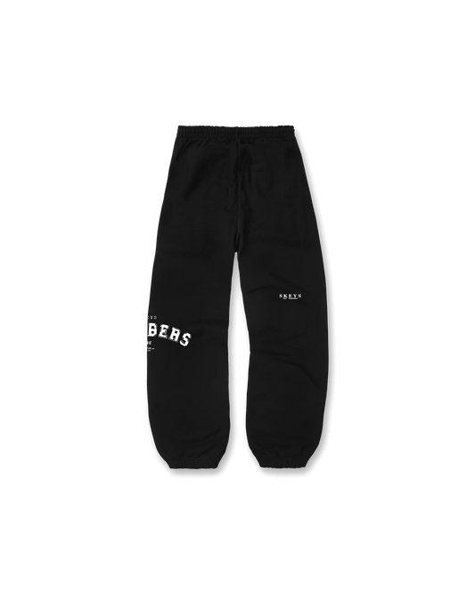 Mini Cru Members Sweatpant in Jet Black