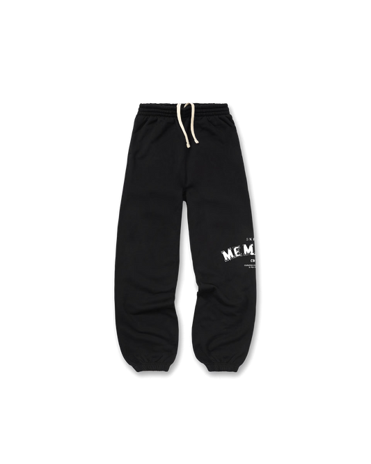 Mini Cru Members Sweatpant in Jet Black